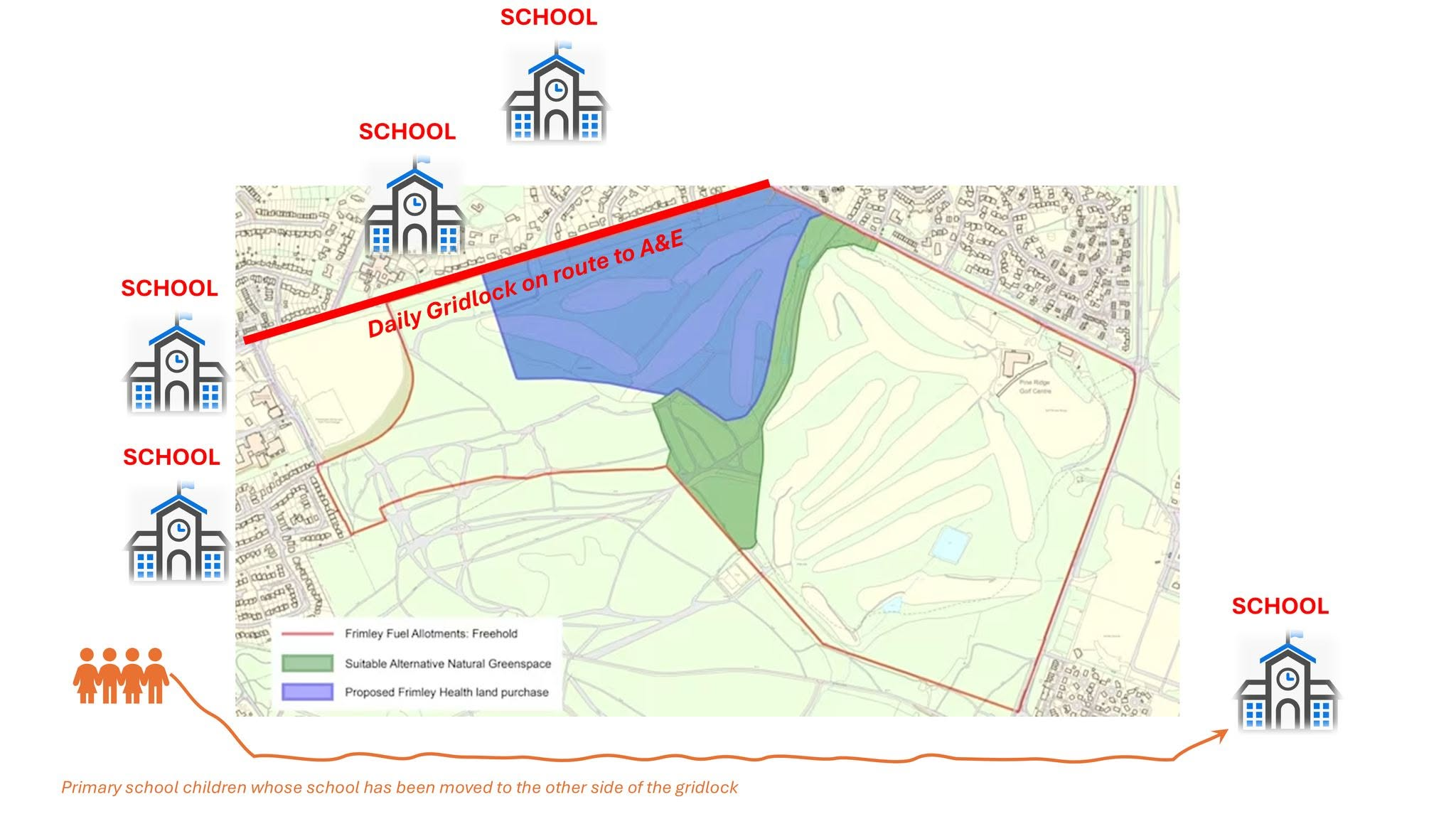 Public reaction to Frimley Park Hospital site announcement is overwhelmingly negative, comment review suggests